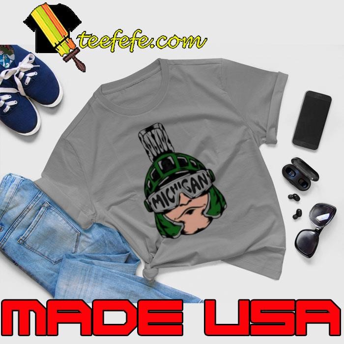 Michigan Spartans Head mascot Unisex