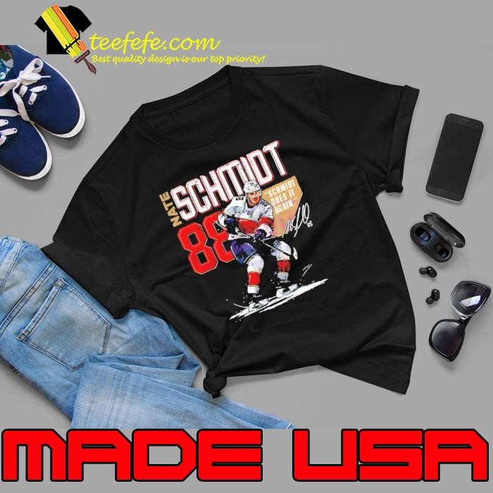 Nate Schmidt Florida Panthers does it again hockey signature Unisex