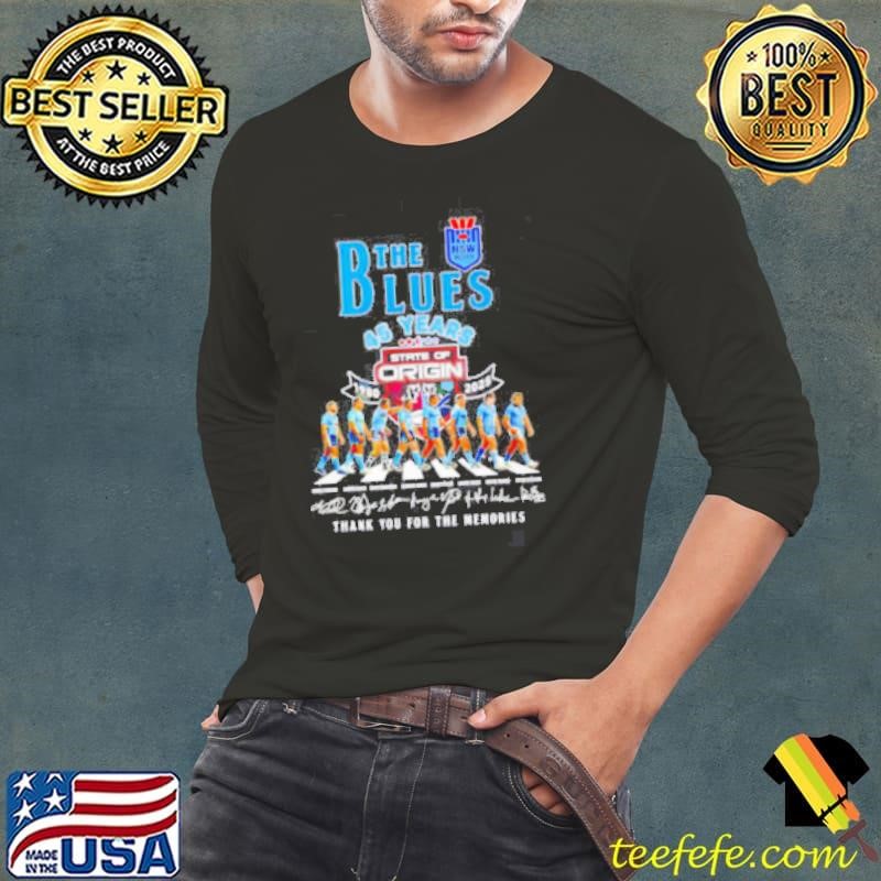 New South Wales Blues 45 Years 1980-2025 Thank Your For Memories shirt