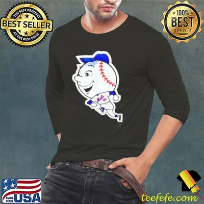 New York Mets Mr Met transparent shirt