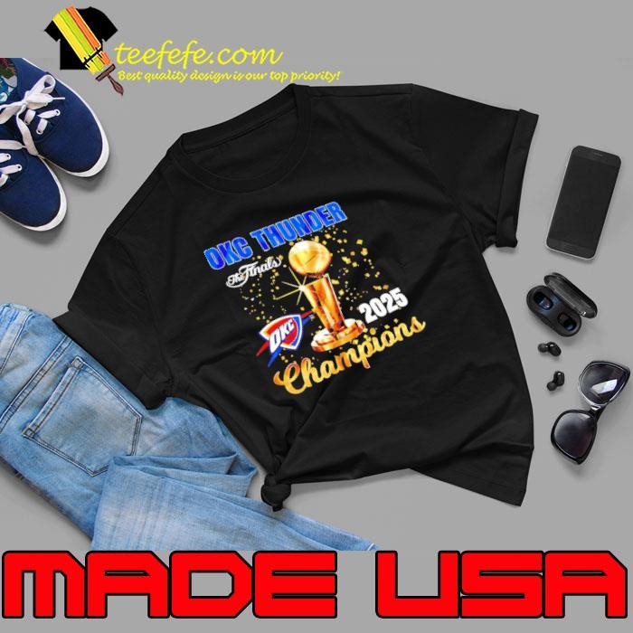 OKC Thunder The Finals 2025 Champions Unisex
