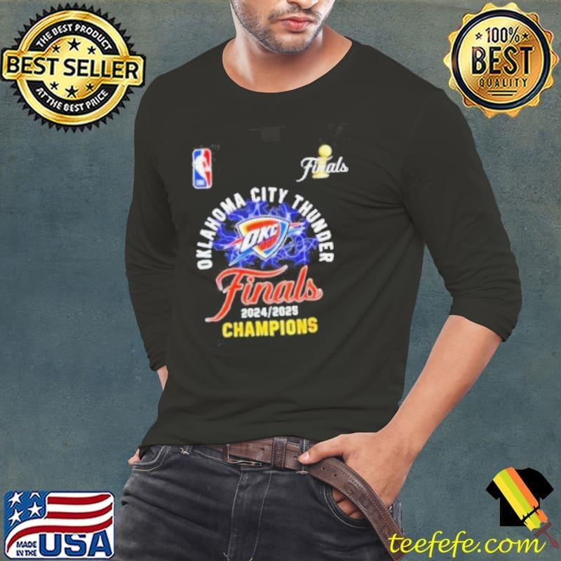 Oklahoma City Thunder 2024 2025 Finals Champions shirt