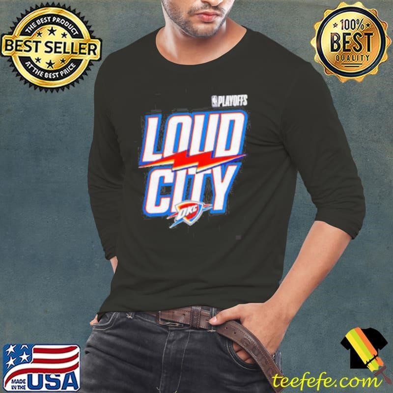 Oklahoma City Thunder 2025 NBA Playoffs logo shirt
