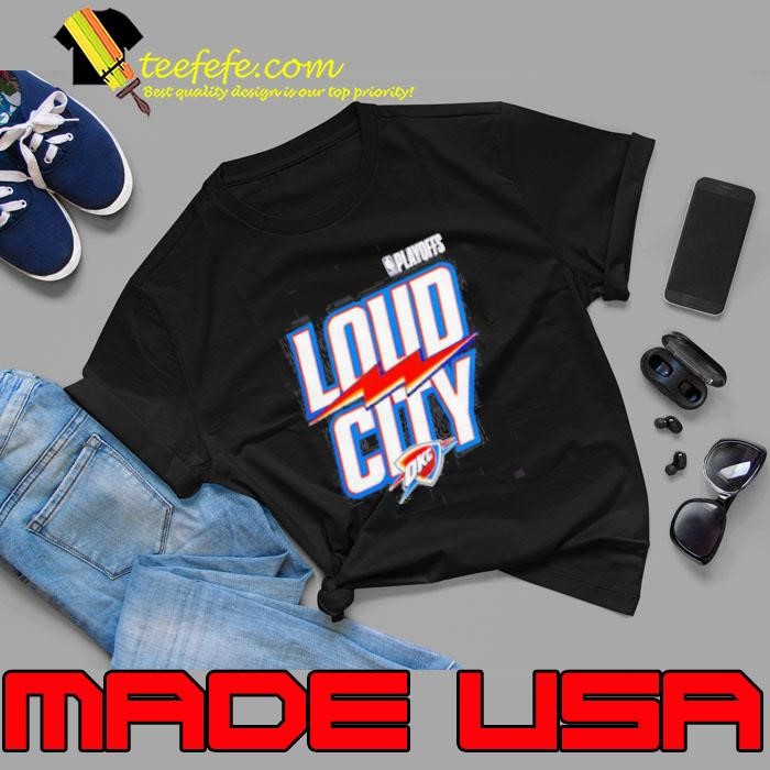 Oklahoma City Thunder 2025 NBA Playoffs logo Unisex