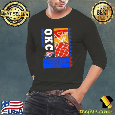 Oklahoma City Thunder basketball art shirt