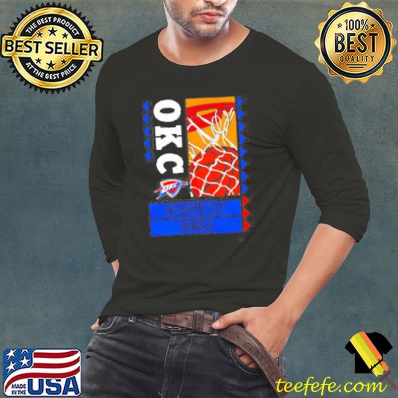 Oklahoma City Thunder basketball art shirt