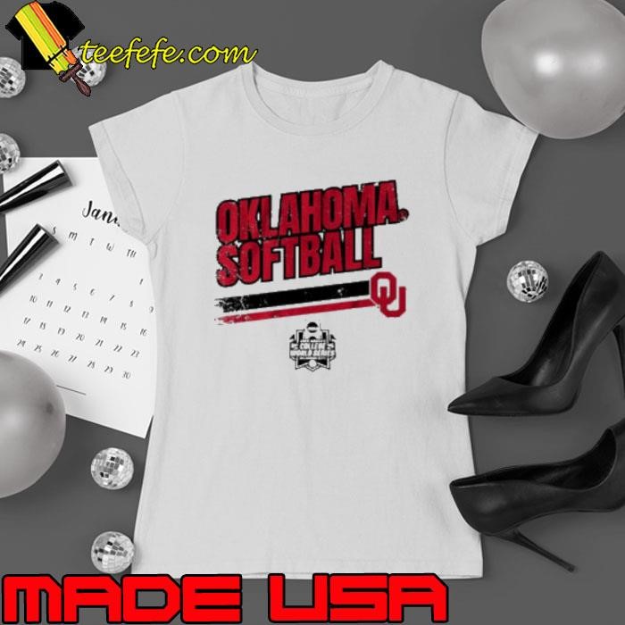 Oklahoma Sooners Softball Women’s College World Series Stripe NCAA 2025 shirt
