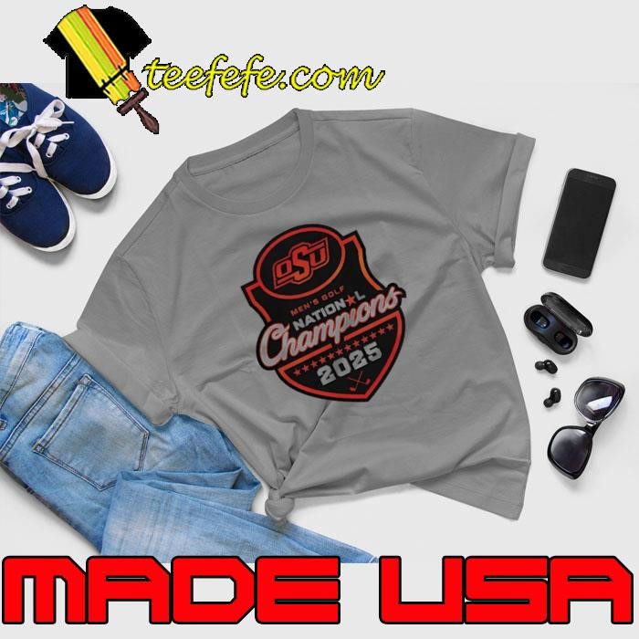 Osu Cowboy 2025 Ncaa Men’s Golf National Champions shirt