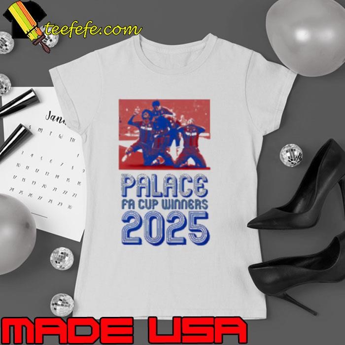 Palace FA Cup Winners 2025 Ladies tee