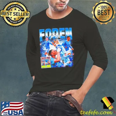 Phil Foden Manchester City Vintage 90s Graphic shirt
