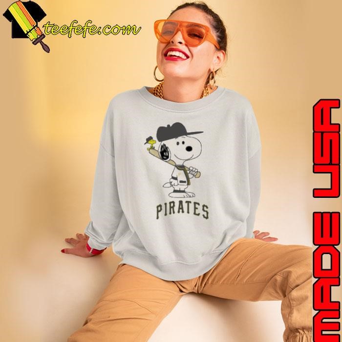 Pittsburgh Pirates Snoopy Baseball funny cartoon shirt