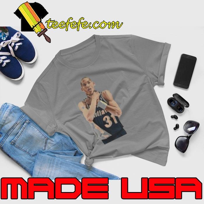 Reggie Miller Indiana Pacers #31 Choke Gesture Unisex