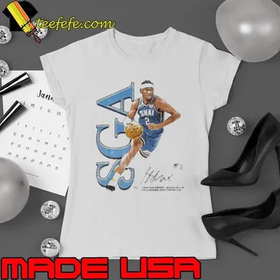 SGA Shai Gilgeous Alexander OKC Thunder signature shirt
