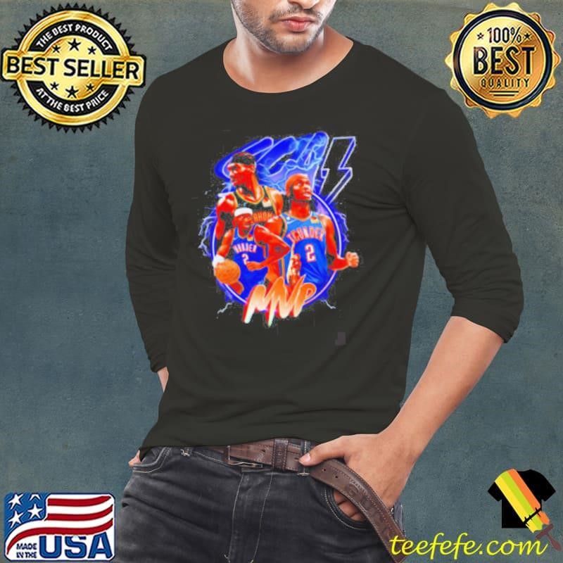 Shai Gilgeous-Alexander MVP Thunder graphic shirt