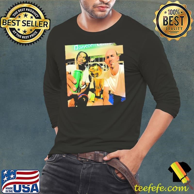 Shai Gilgeous-Alexander and Alex Caruso Game 7 to win NBA Finals Long Sleeve Tee