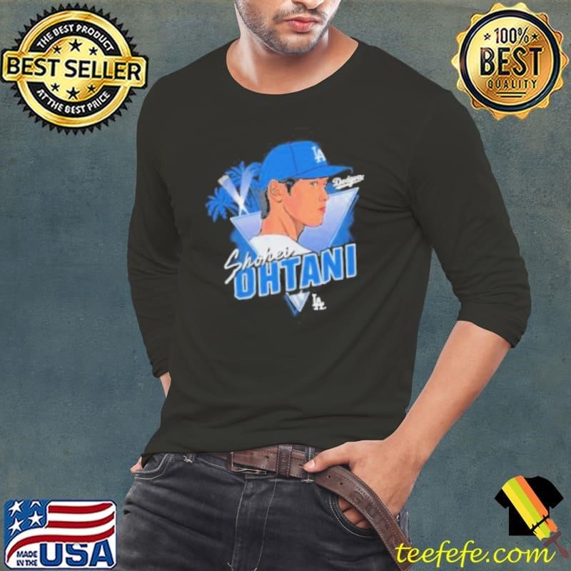 Shohei Ohtani Los Angeles Dodgers caricature triangle Shirt
