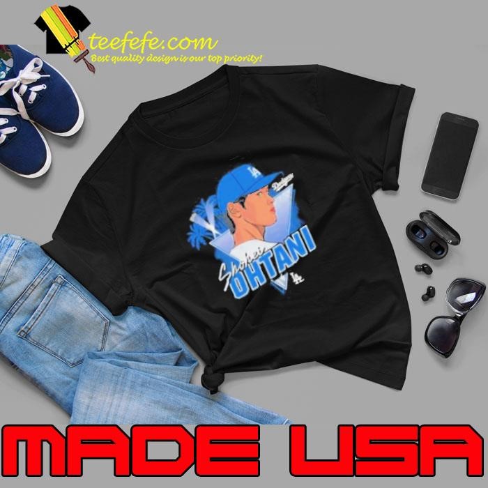 Shohei Ohtani Los Angeles Dodgers caricature triangle Unisex