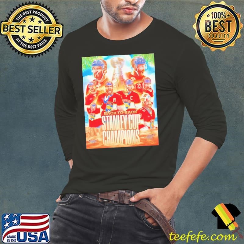 Stanley Cup 2025 Champions Florida Panthers Back To Back poster shirt