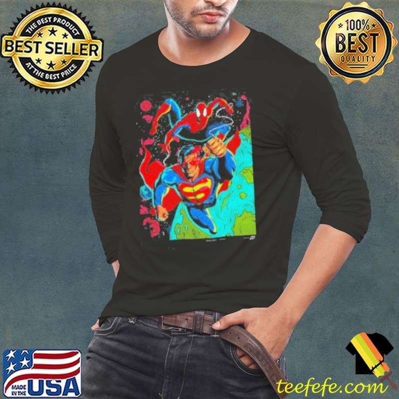 Superman Spider Man Crossover Shirt
