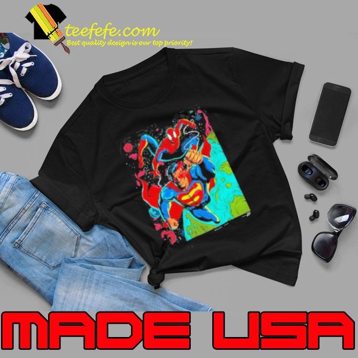 Superman Spider Man Crossover Unisex