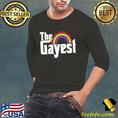The Gayest Rainbow Lgbt shirt