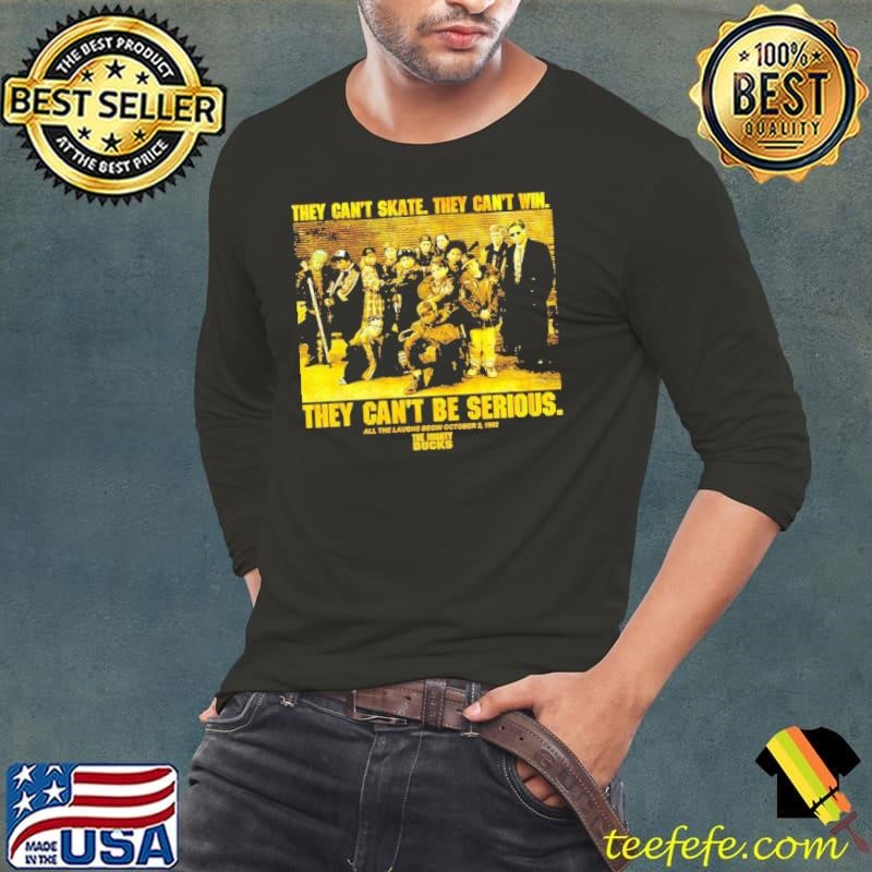 The Mighty Ducks They Can’t Skate They Can’t Win Long Sleeve Tee