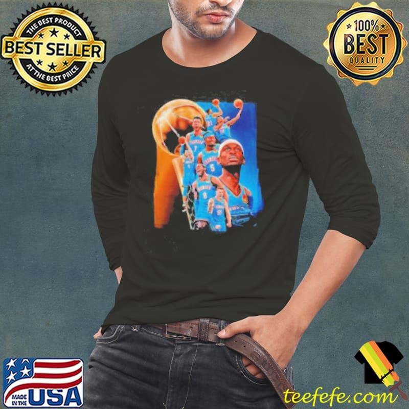 The Oklahoma City Thunder are 2025 NBA Champions graphic shirt