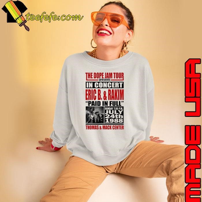 Thomas and Mack Center the dope Jam tour Sweatshirt