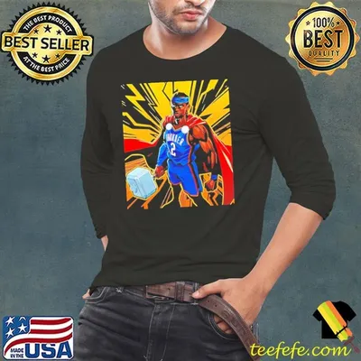 Thor Shai Gilgeous-Alexander OKC Thunder NBA Basketball Comic shirt
