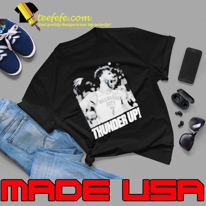 Thunder Up Chet Holmgren Oklahoma City Thunder 2025 NBA Finals Champions Unisex