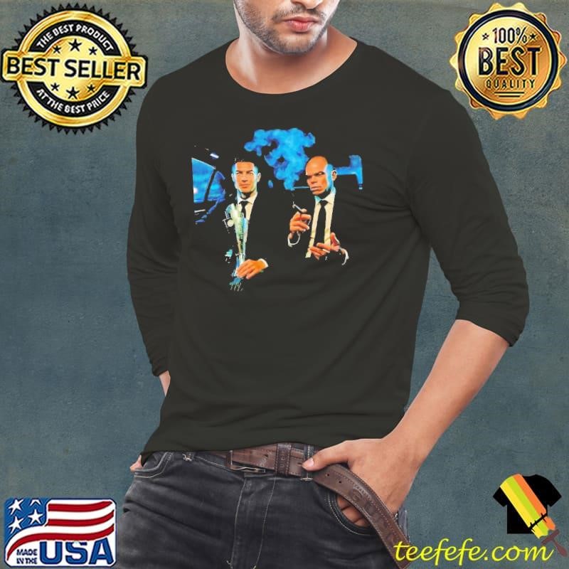 UEFA Ronaldo and Pepe are in the car meme shirt