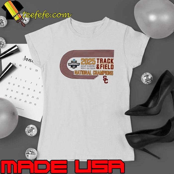 USC Trojans 2025 NCAA Men’s Outdoor Track and Field National Champions Ladies tee
