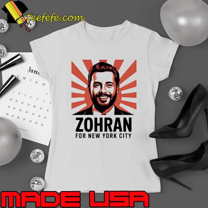 Zohran Mamdani New York Mayor 2025 Ladies tee