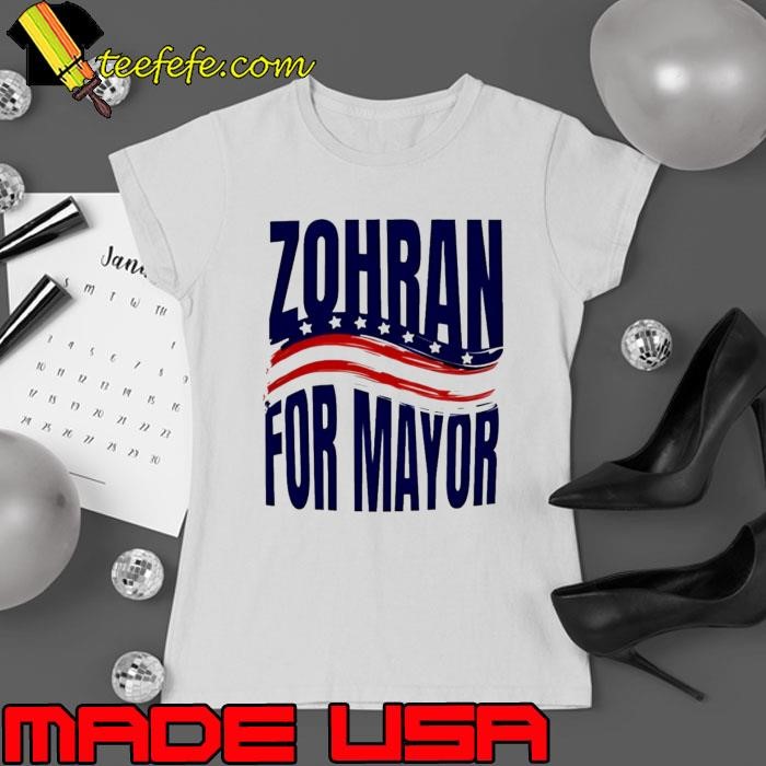 Zohran for Mayor of New York Vote Zohran Say No to Cuomo Progressive Democrats Protest Ladies tee