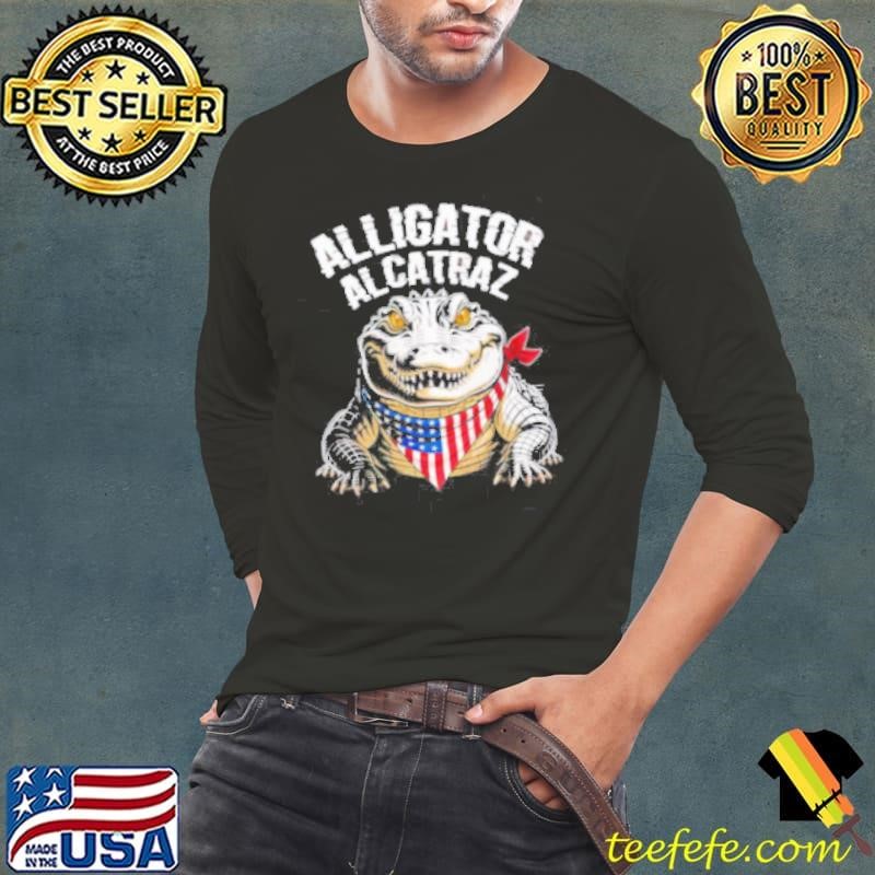 Alligator Alcatraz American bandana shirt