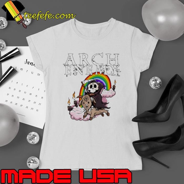Archenemy rainbow reaper Ladies tee