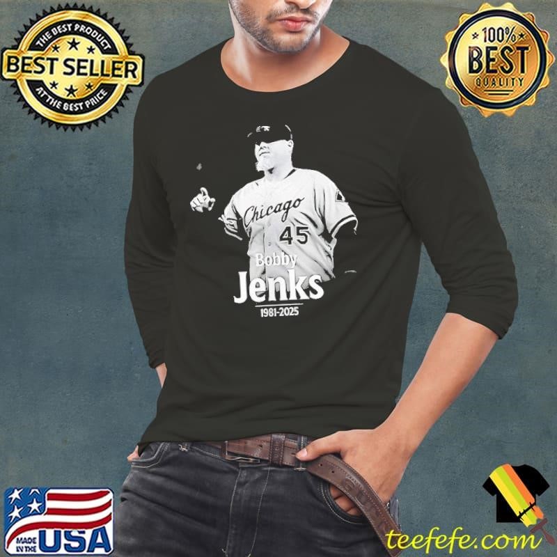 Bobby Jenks Chicago White Sox in memory 1981 2025 shirt