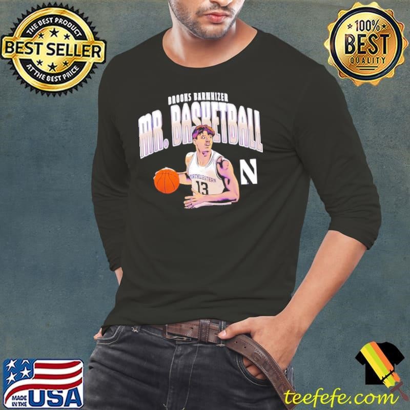 Brooks Barnhizer Mr. Basketball Northwestern Wildcats shirt