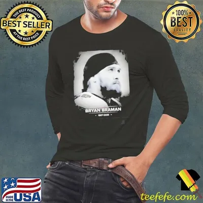 Bryan Braman 1987 2025 in Memory shirt