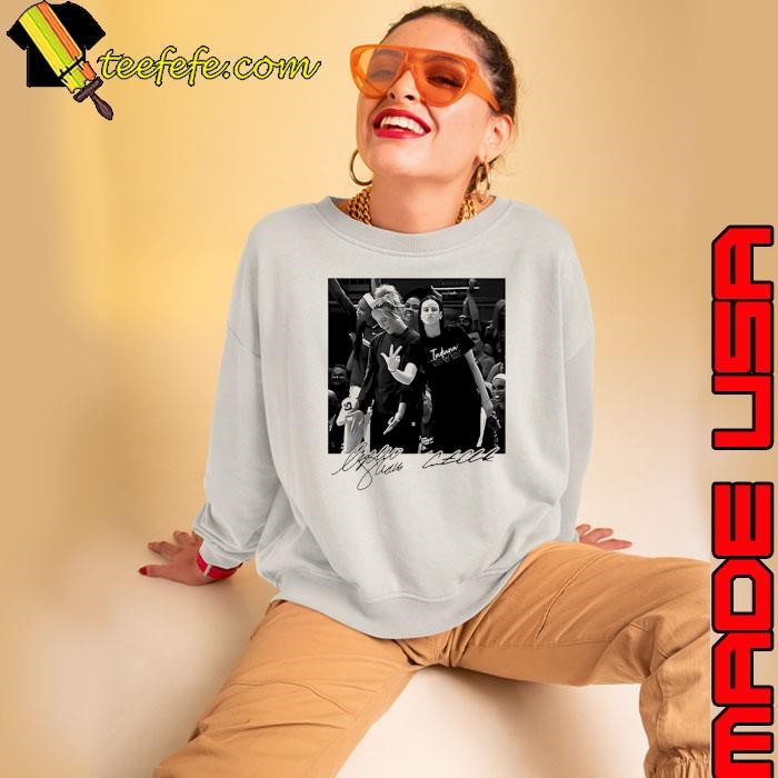 Caitlin Clark And Sophie Cunningham signature Sweatshirt