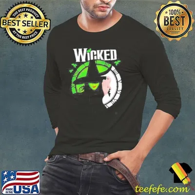 Carly Augenstein wearing WICKED Shirt