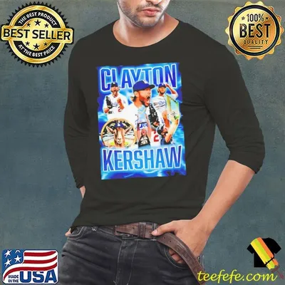 Clavton Kershaw The Goat Blk LA Dodgers shirt