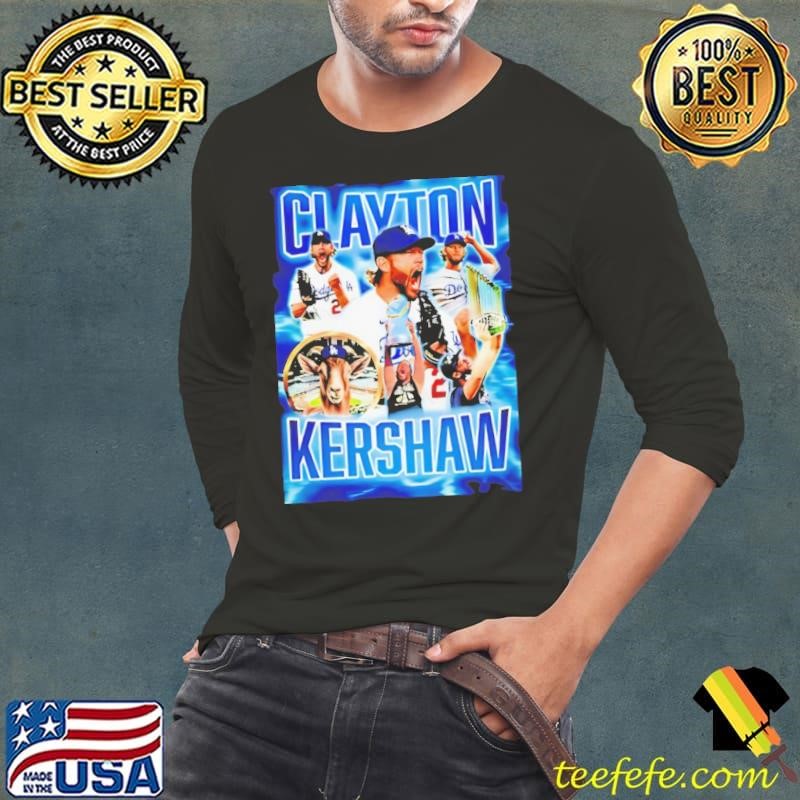 Clavton Kershaw The Goat Blk LA Dodgers shirt