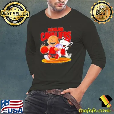 Cleveland Cavaliers And Peanuts Snoopy Shirt