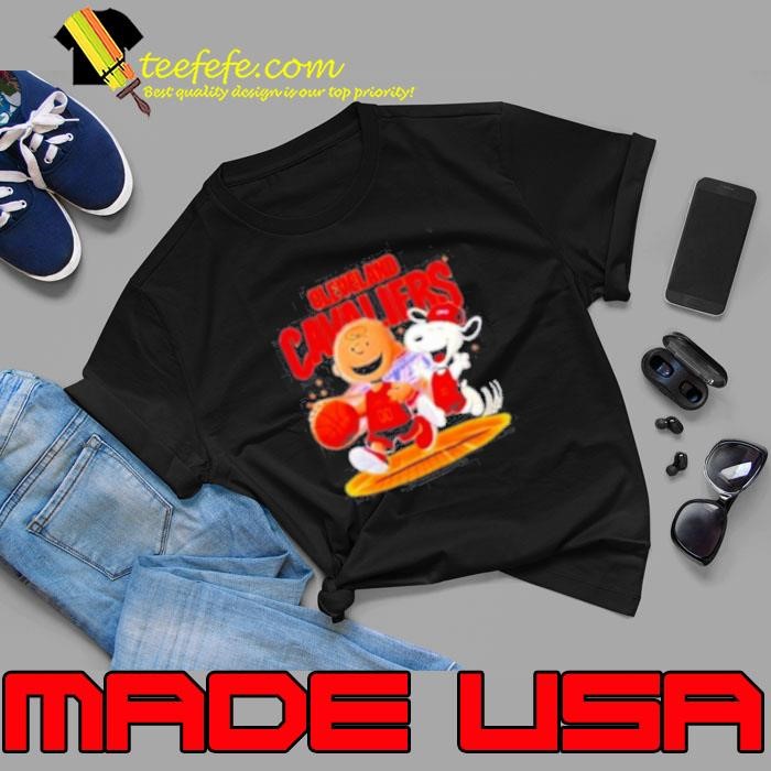 Cleveland Cavaliers And Peanuts Snoopy Unisex