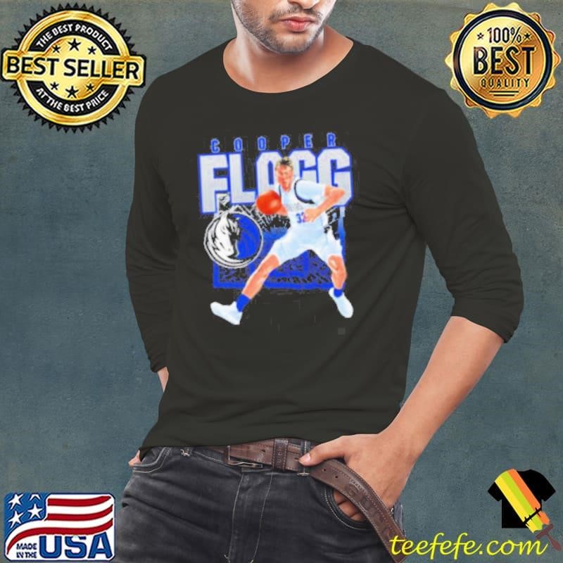 Cooper Flagg Dallas Mavericks Shattered Long Sleeve Tee