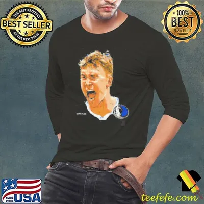 Cooper Flagg scream Dallas Mavericks NBA Star portrait shirt
