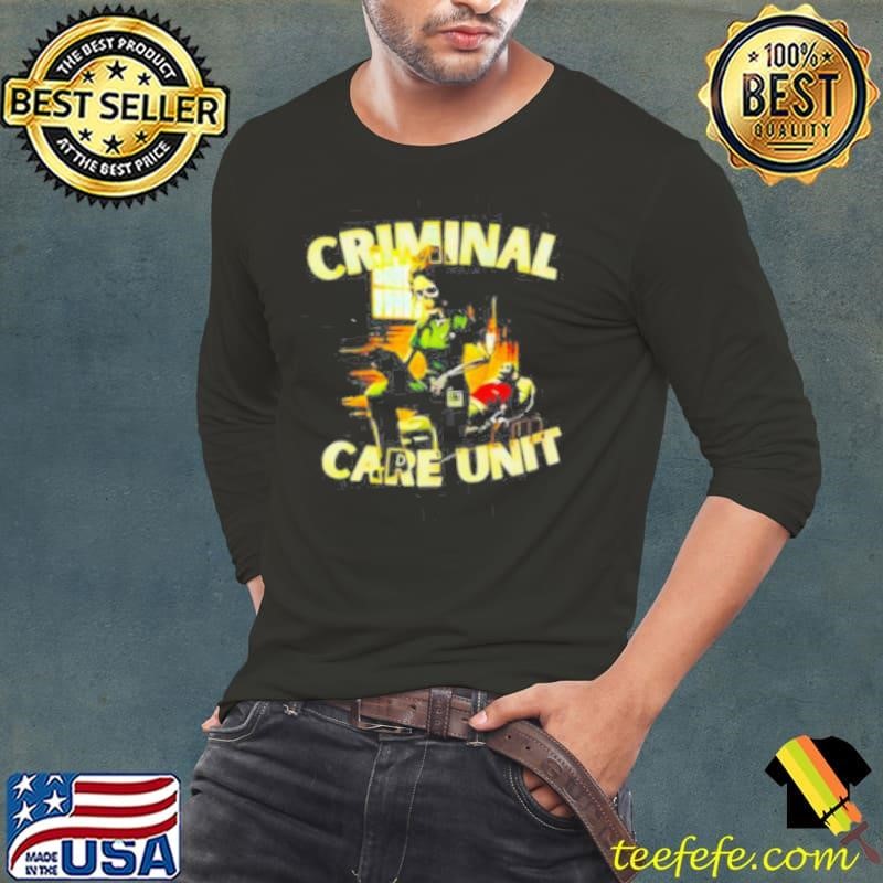 Criminal care unit pattern shirt