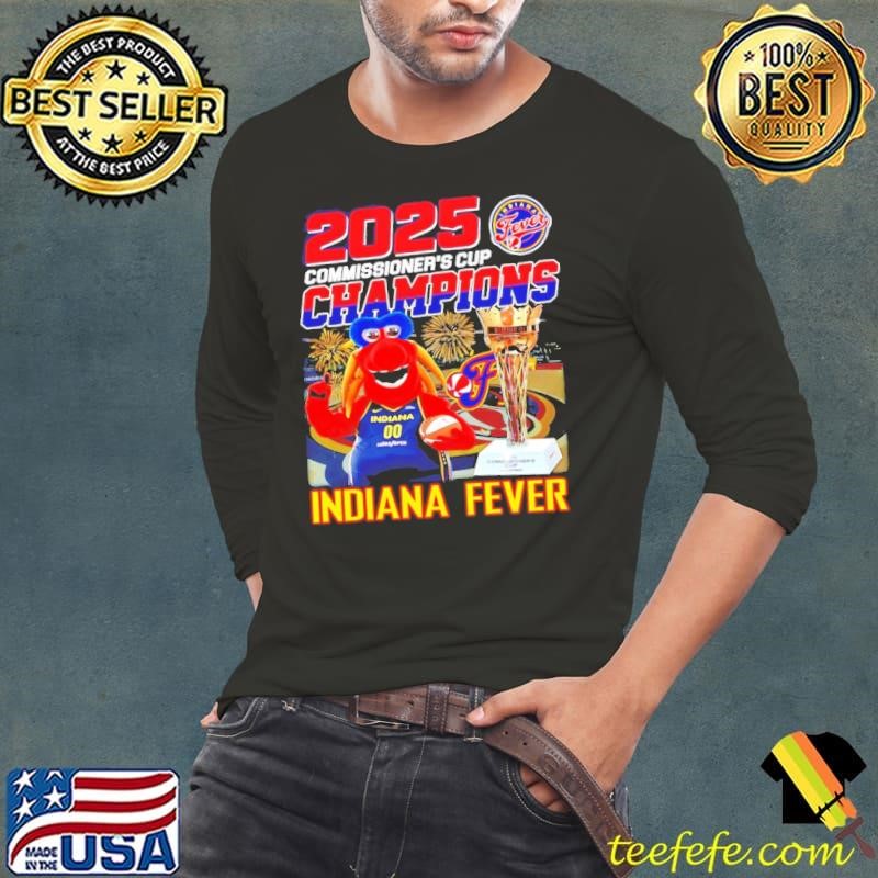 Freddy Fever 2025 Commissioner’s Cup Champions Indiana Fever shirt