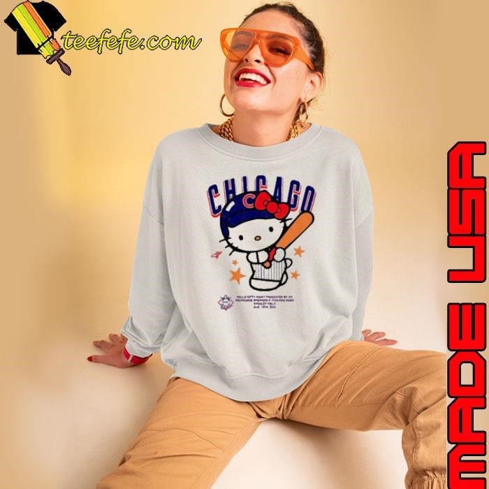 Hello Kitty Chicago Cubs MLB 2025 shirt